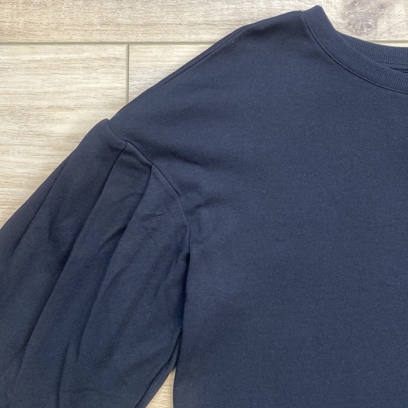 NWOT Daily Ritual | Bateau | Pleated Sweatshirt‎ - Picture 3 of 14